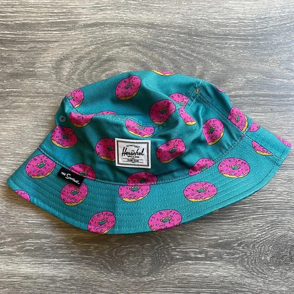 Herschel Supply Company Blue and Pink Floral Bucket Hat - Picture 2 of 7